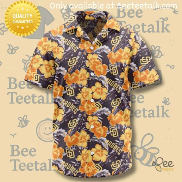 San diego padres summer hawaiian shirt 2025