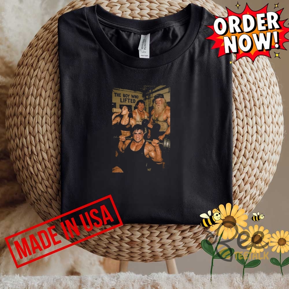 Harry Potter And The Gang Weightlifting Shirt 14 Harry Potter and the Gang Weightlifting Shirt