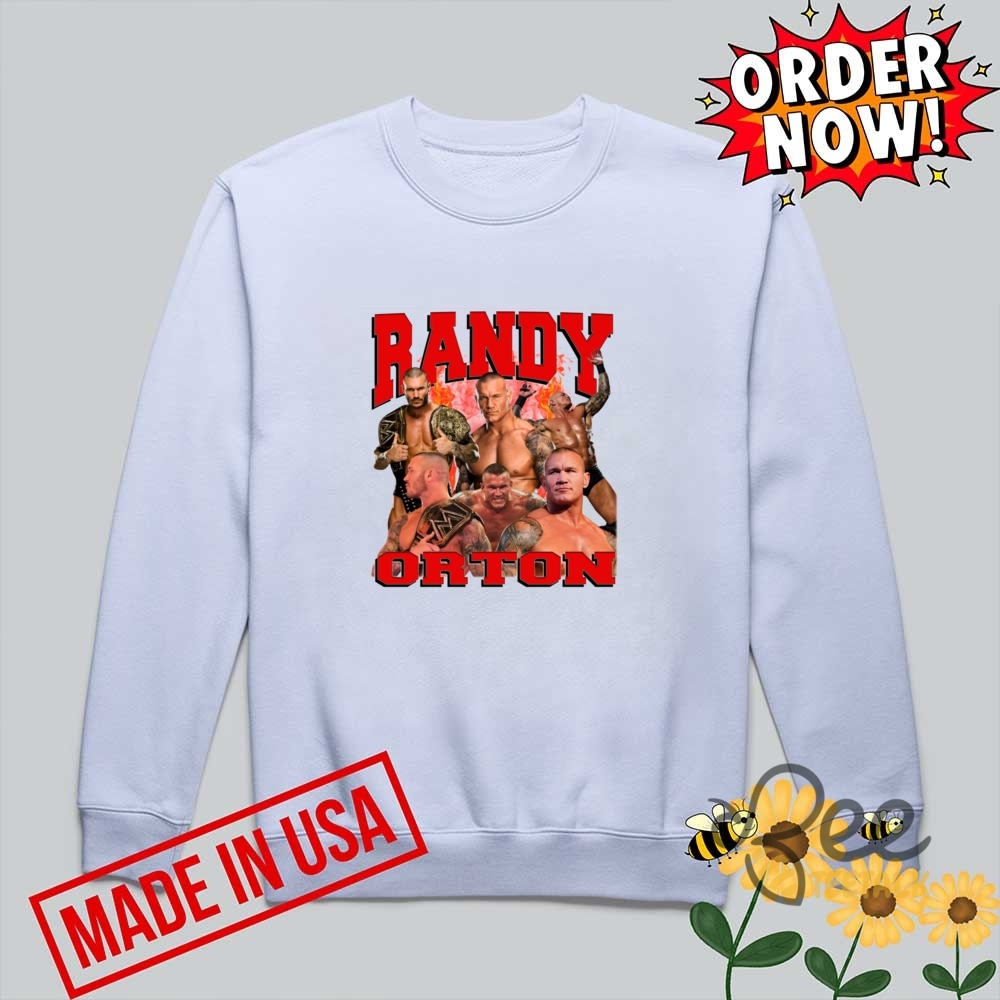 Randy Orton Wwe Bootleg Tee Shirt 11 RANDY ORTON WWE Bootleg Tee Shirt