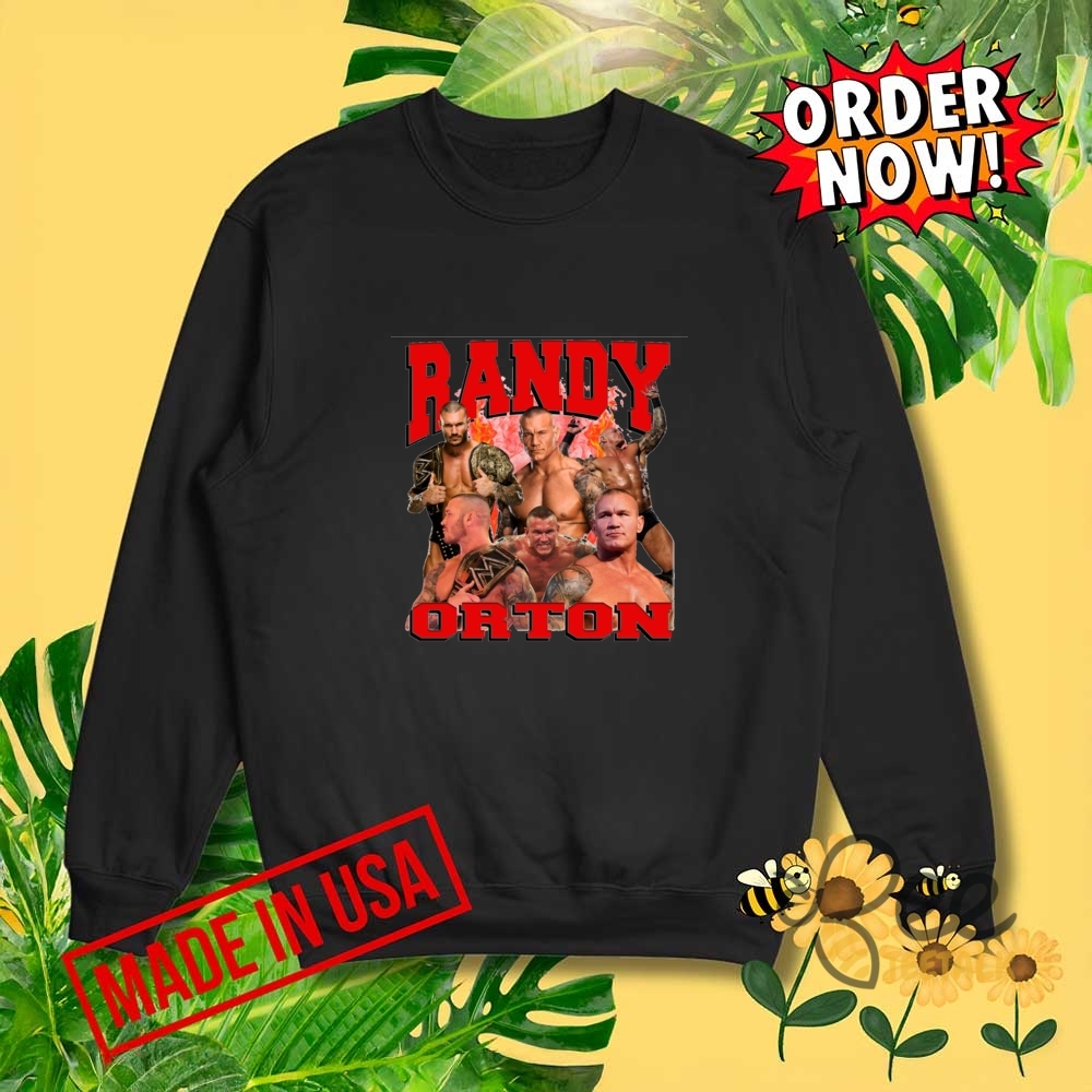 Randy Orton Wwe Bootleg Tee Shirt 12 RANDY ORTON WWE Bootleg Tee Shirt