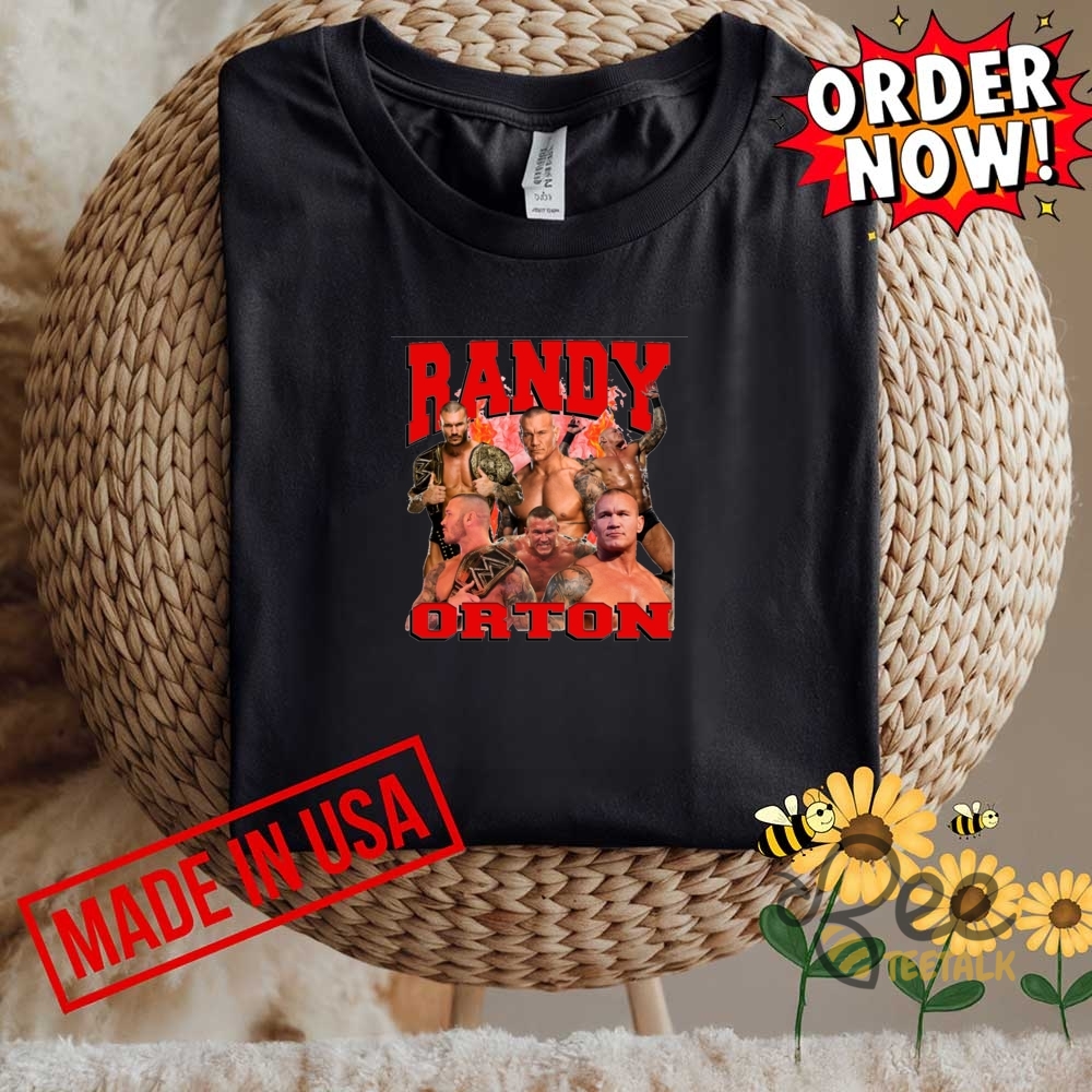 Randy Orton Wwe Bootleg Tee Shirt 14 RANDY ORTON WWE Bootleg Tee Shirt