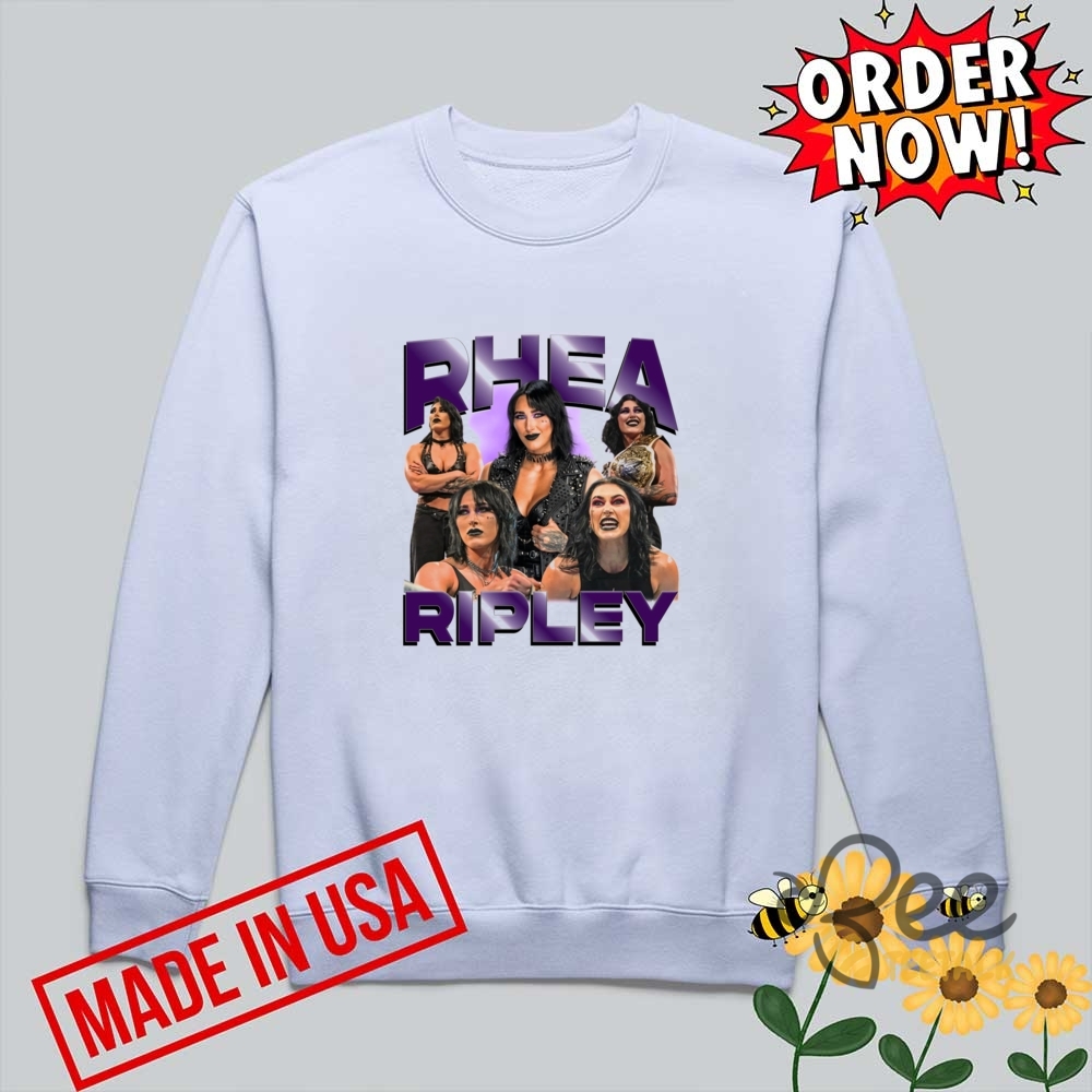 Rhea Ripley Wwe Bootleg Tee Shirt 11 RHEA RIPLEY WWE Bootleg Tee Shirt