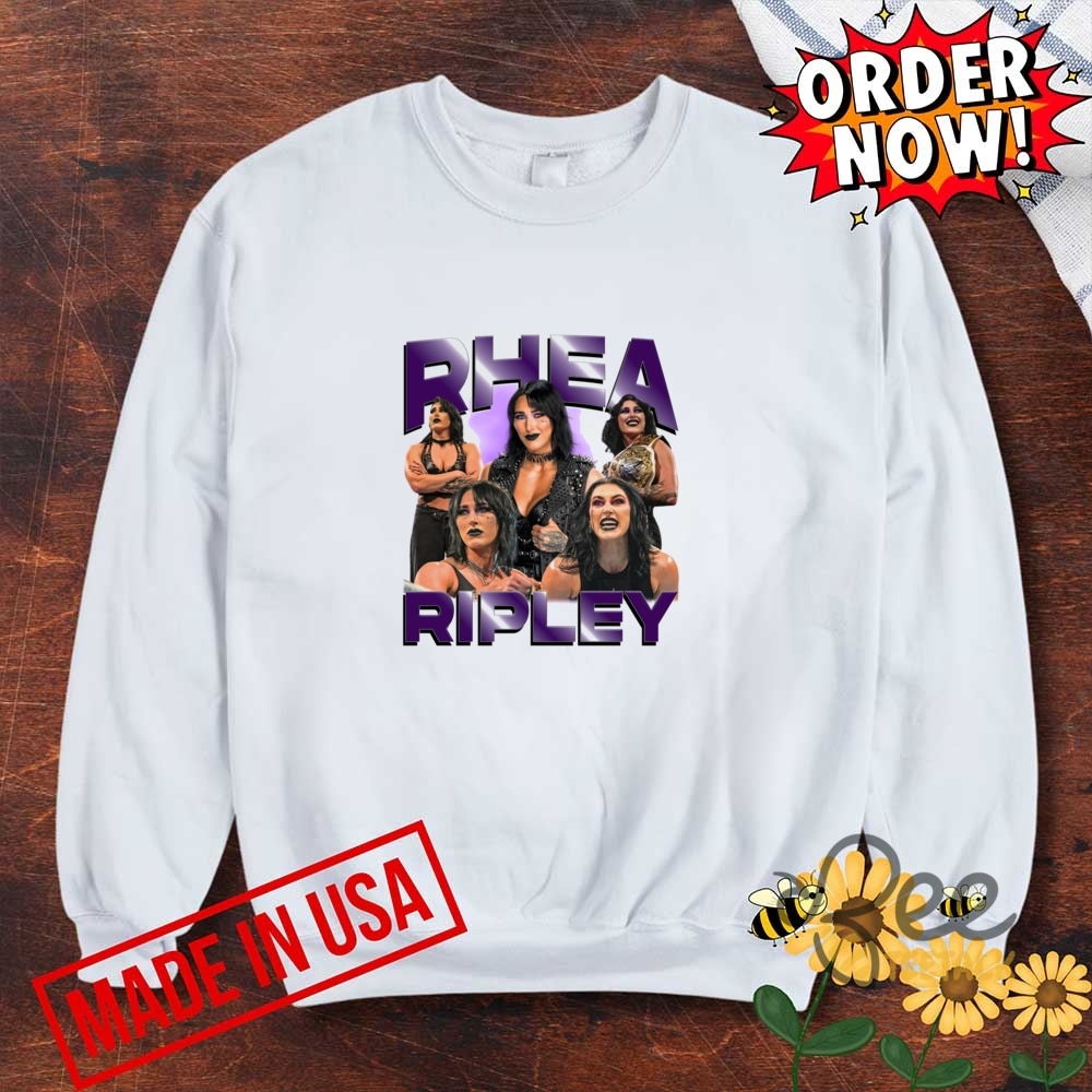 Rhea Ripley Wwe Bootleg Tee Shirt 13 RHEA RIPLEY WWE Bootleg Tee Shirt