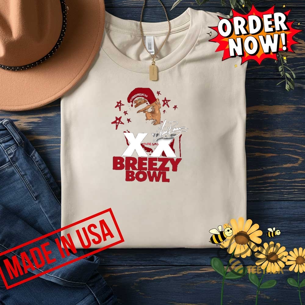 Chris Brown Breezy Bowl Xx Vintage Shirt 12 Chris Brown Breezy Bowl XX Vintage Shirt