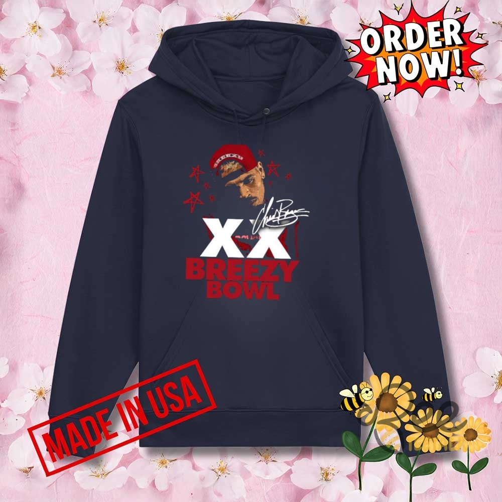 Chris Brown Breezy Bowl Xx Vintage Shirt 13 Chris Brown Breezy Bowl XX Vintage Shirt