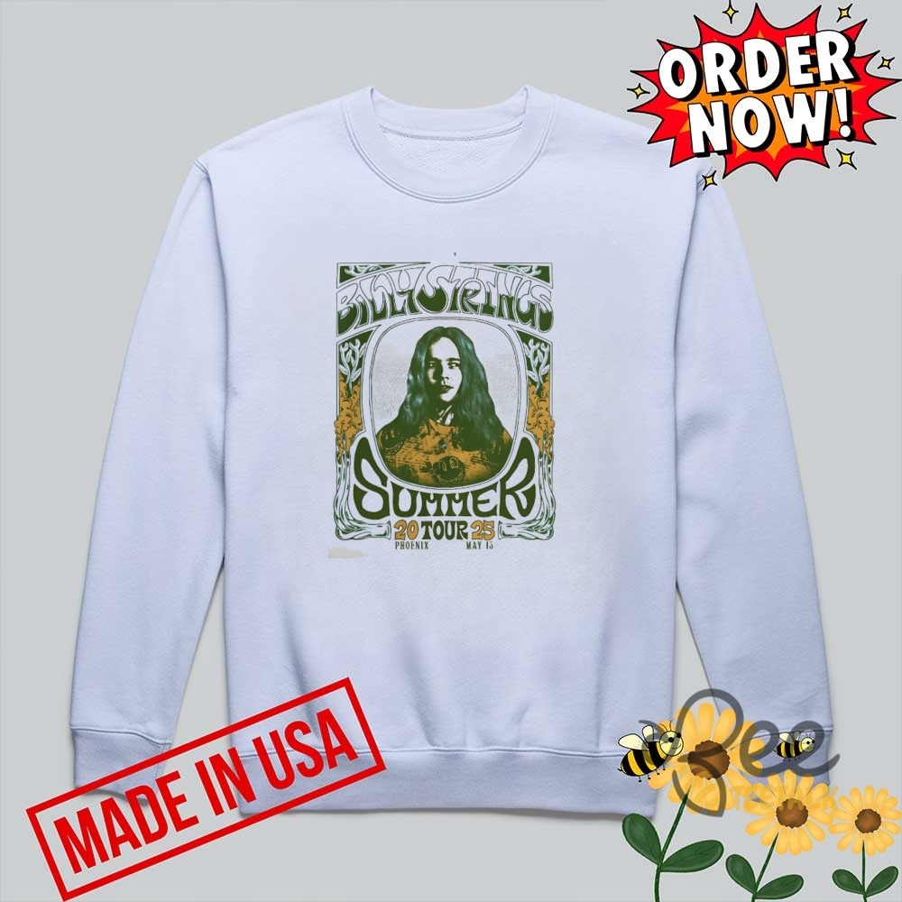 Billy Strings Summer Tour 2025 Shirt 8 Billy Strings Summer Tour 2025 Shirt