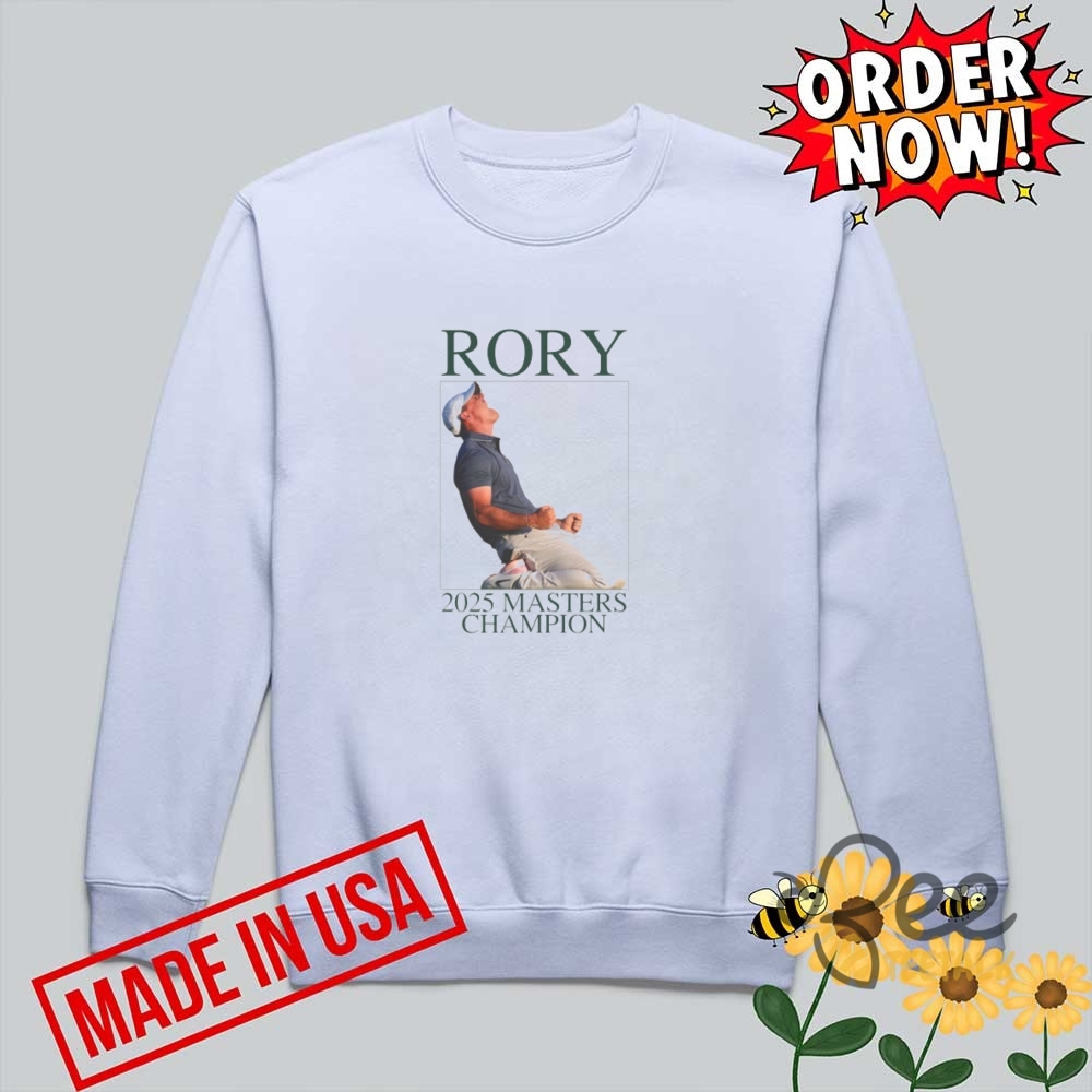 Rory Mcilroy Winner 2025 Golf Masters Champion Shirt 5 Rory McIlroy Winner 2025 Golf Masters Champion Shirt