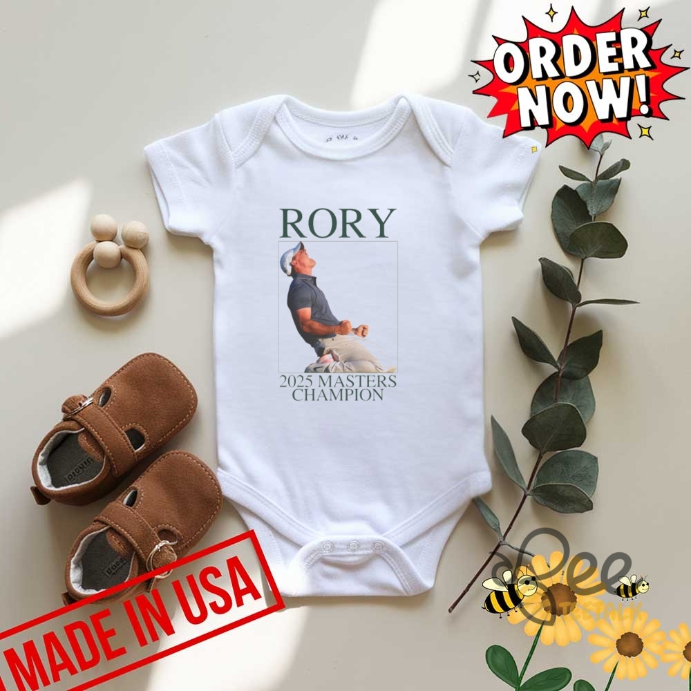 Rory Mcilroy Winner 2025 Golf Masters Champion Shirt 8 Rory McIlroy Winner 2025 Golf Masters Champion Shirt