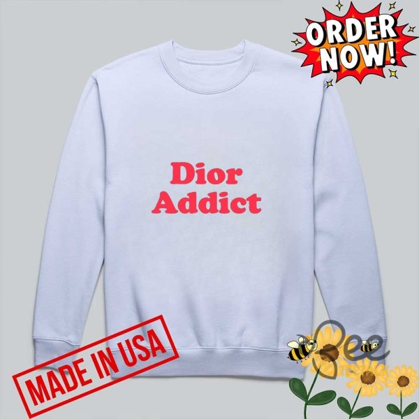 Dior addict t shirt sweatshirt hoodie