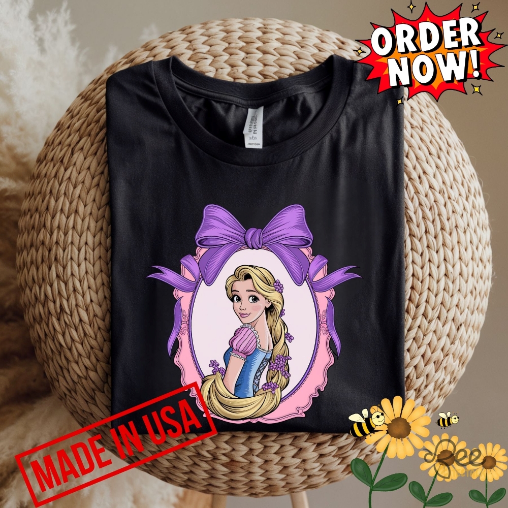 Disney Rapunzel Bow Coquette Shirt 10 Disney Rapunzel Bow Coquette Shirt