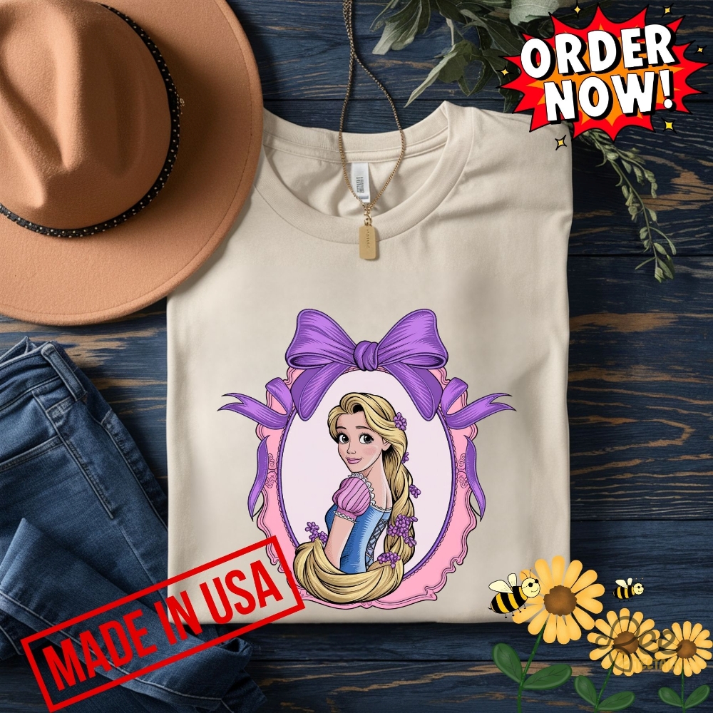 Disney Rapunzel Bow Coquette Shirt 11 Disney Rapunzel Bow Coquette Shirt
