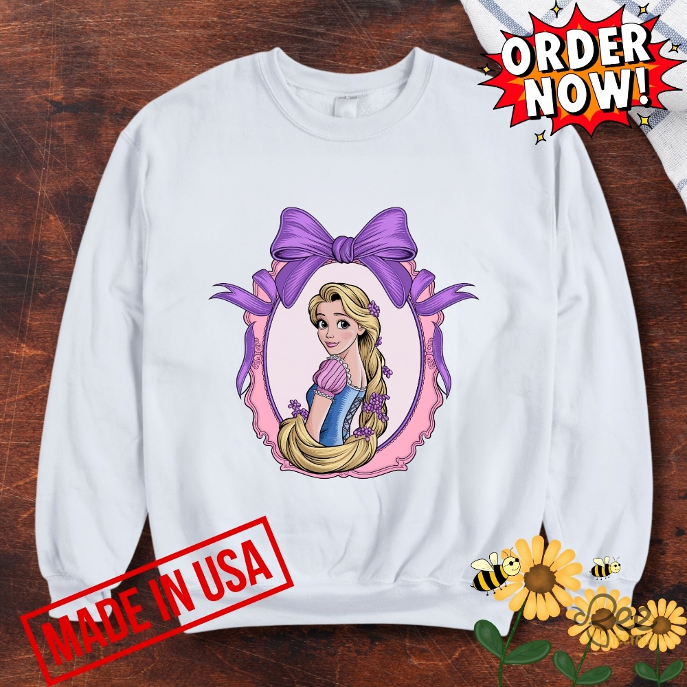 Disney Rapunzel Bow Coquette Shirt 12 Disney Rapunzel Bow Coquette Shirt