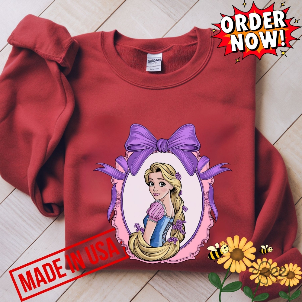 Disney Rapunzel Bow Coquette Shirt 13 Disney Rapunzel Bow Coquette Shirt