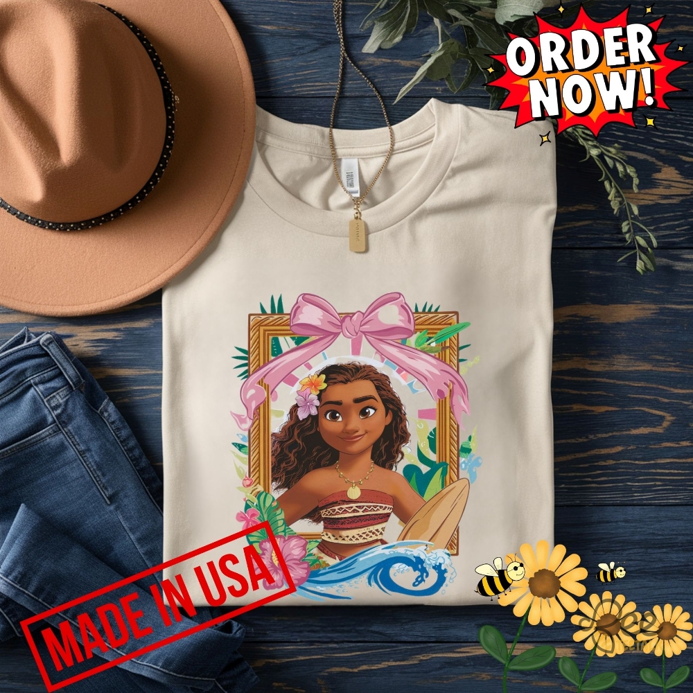 New Moana Disney Princess Shirt 13 New Moana Disney Princess shirt