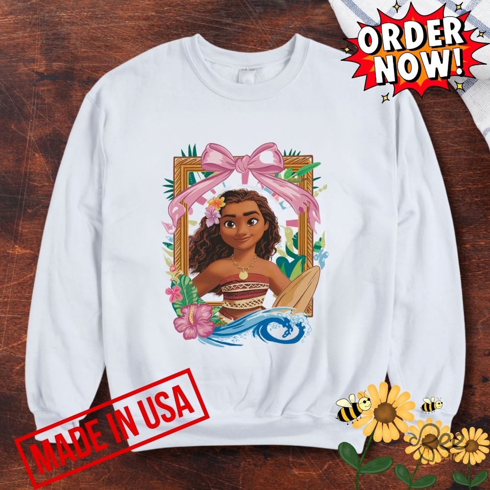 New Moana Disney Princess Shirt 14 New Moana Disney Princess shirt