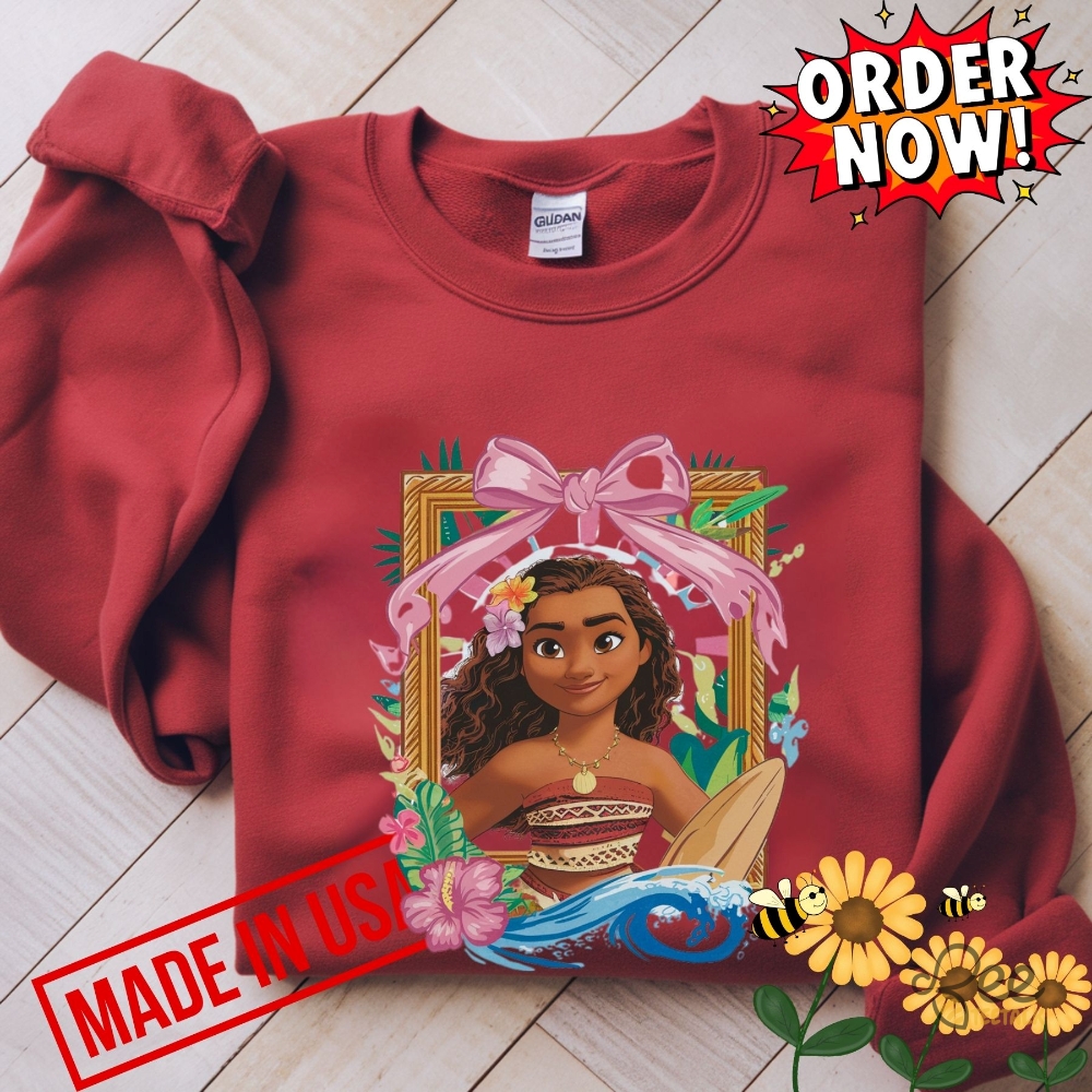 New Moana Disney Princess Shirt 15 New Moana Disney Princess shirt