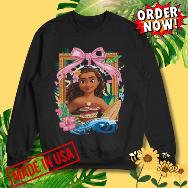 New moana disney princess shirt