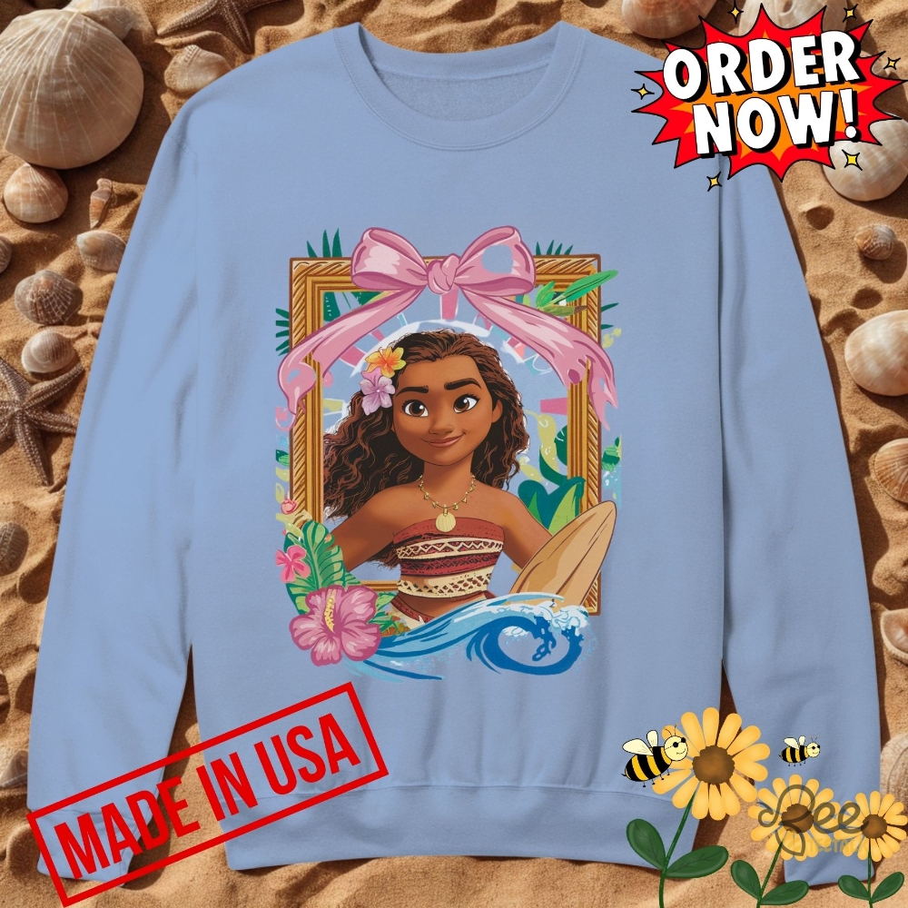 New Moana Disney Princess Shirt 17 New Moana Disney Princess shirt