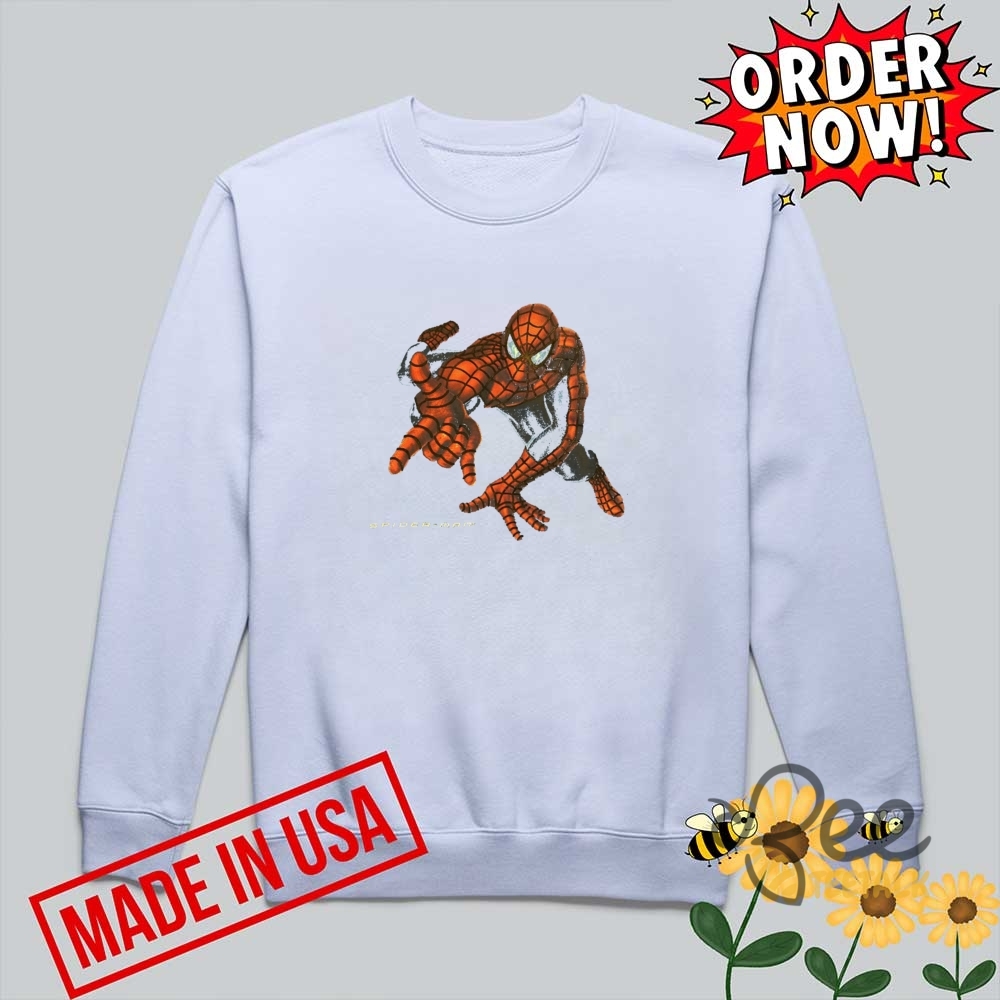 Spider Man Web Slinging Superhero Shirt 5 Spider Man Web Slinging Superhero Shirt