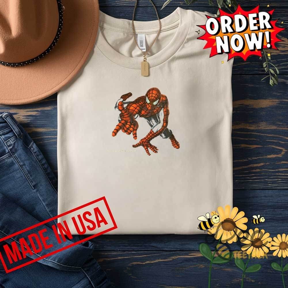 Spider Man Web Slinging Superhero Shirt 9 Spider Man Web Slinging Superhero Shirt