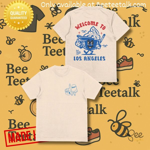 Welcome to los angeles dodgers shirt