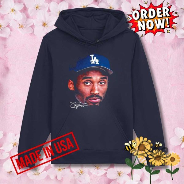 Kobe bryant dodgers signature shirt