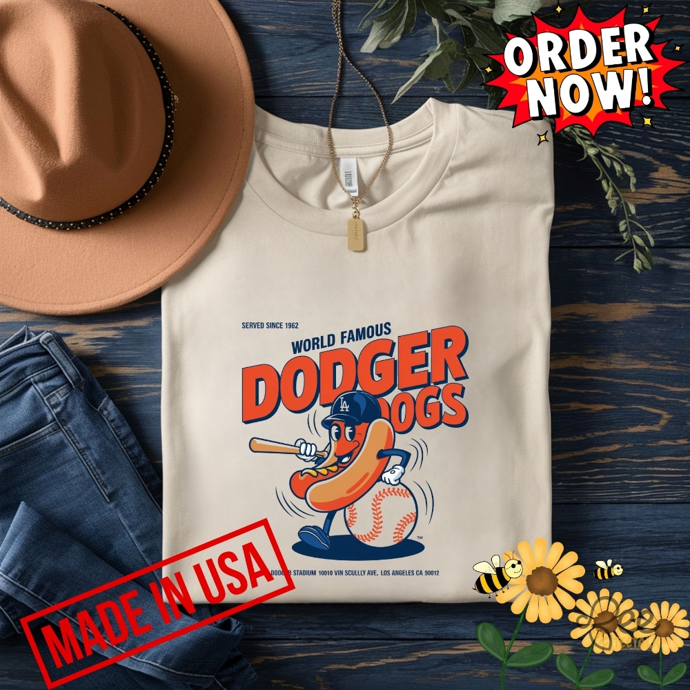 Vintage La Dodgers Dog Shirt 8 Vintage LA Dodgers Dog Shirt