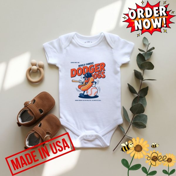 Vintage la dodgers dog shirt