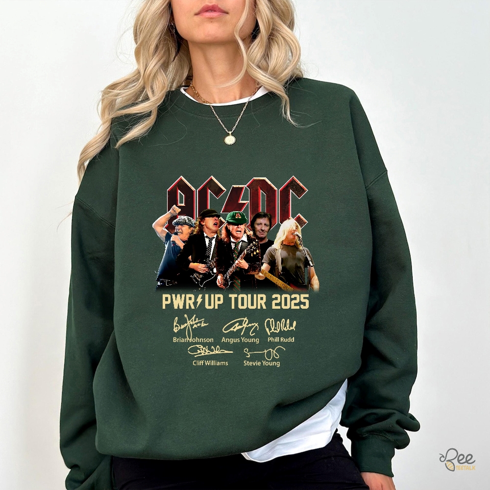 Acdc Graphic Tee Power Up 2025 Pwr Up Tour Gift For Fan 9 Acdc Graphic Tee Power Up 2025 Pwr Up Tour Gift For Fan