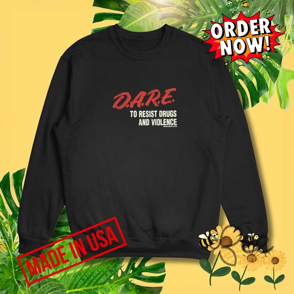 Mika Abdalla Brooke Wears A D A R E Shirt 2024 4 Mika Abdalla Brooke wears a D A R E shirt 2024
