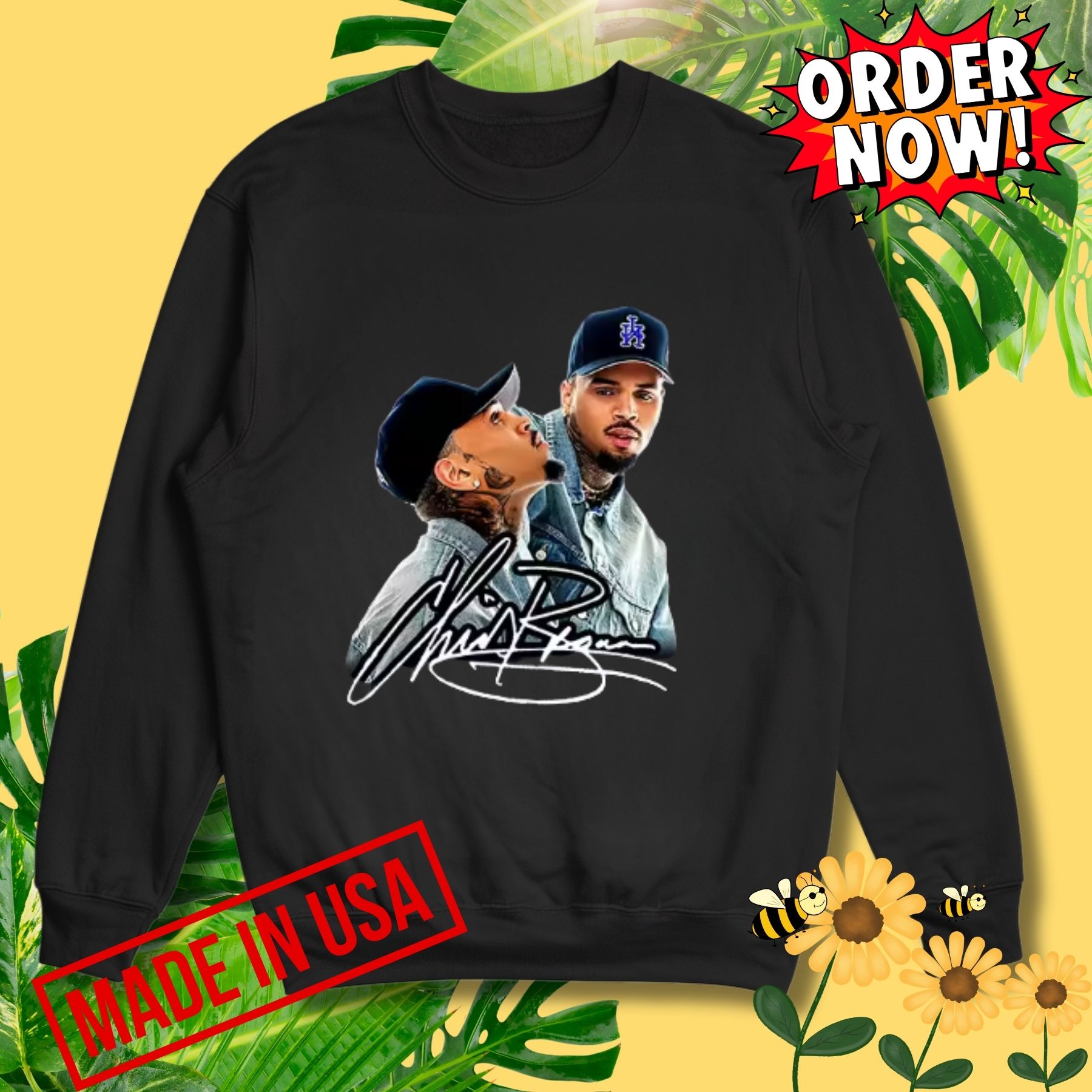 Chris Brown Graphic Tee New 4 Chris brown graphic tee new