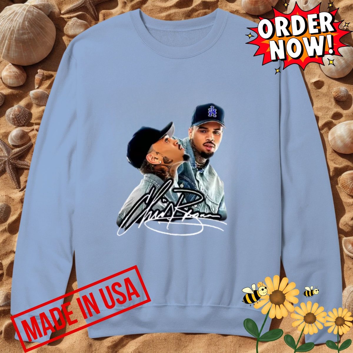 Chris brown graphic tee new (2)
