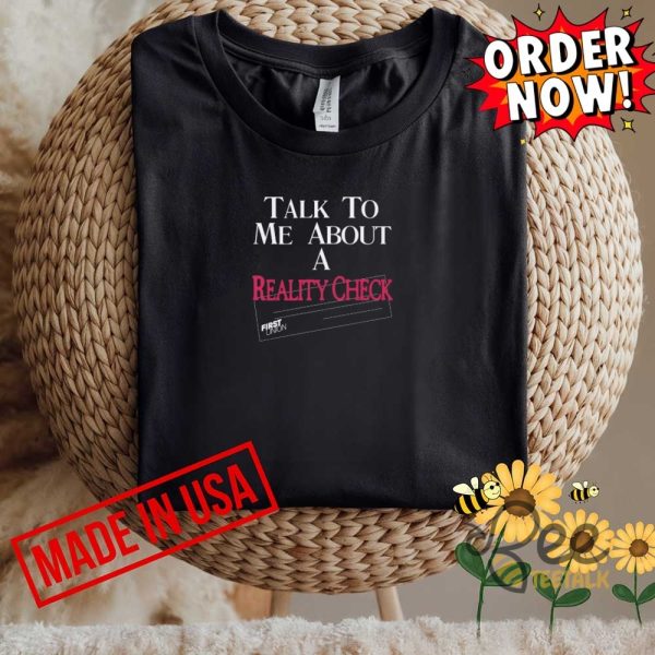 Lochlan shirt white lotus talk to me about a reality check shirt