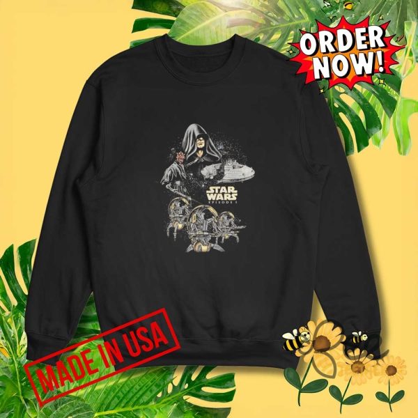 Vintage star wars episode 1 lucasfilm shirt