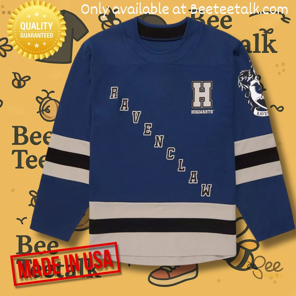 Personalized Harry Potter Ravenclaw Hockey Jersey Shirt (input your customization in customer note box) 7 Personalized Harry Potter Ravenclaw Hockey Jersey Shirt
