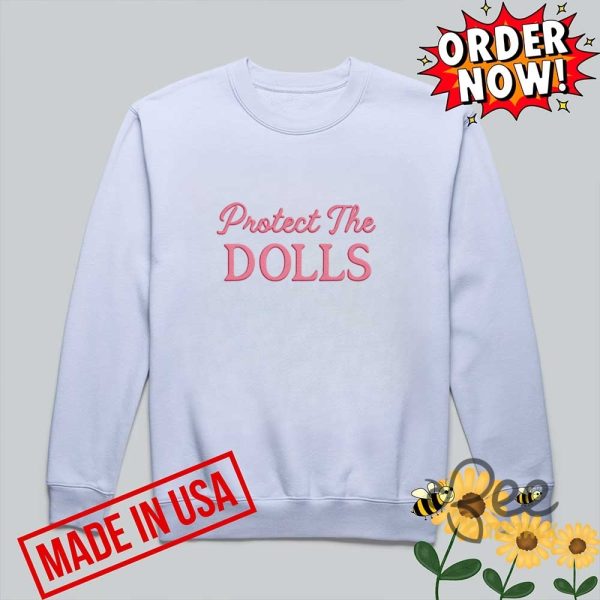 Pedro pascal protect the dolls embroidered shirt