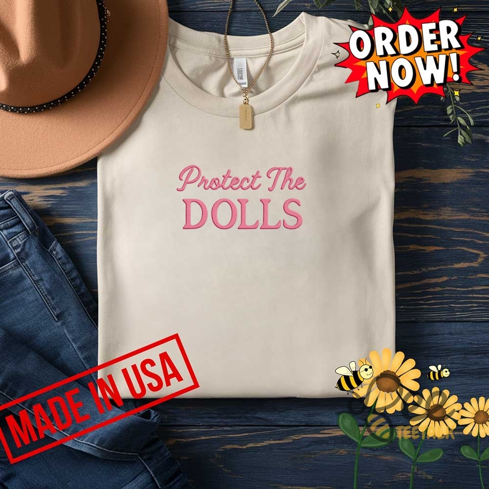 Pedro Pascal Protect The Dolls Embroidered Shirt 15 Pedro pascal protect the dolls embroidered shirt