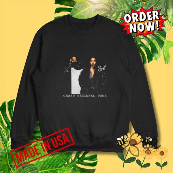 Grand national tour gnx kendrick lamar sza concert shirt