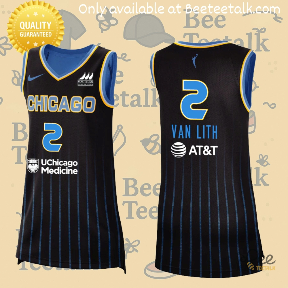 Replica Hailey Van Lith Basketball Jersey Chicago Sky Wnba 2025 2 Replica Hailey van lith basketball jersey chicago sky wnba 2025