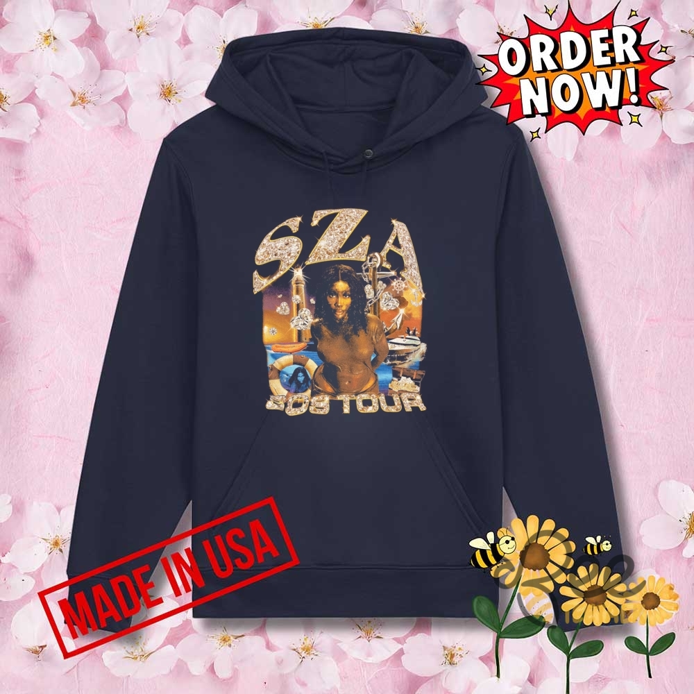 Sza Sos Tour Concert Graphic Tee Shirt 7 SZA SOS Tour Concert Graphic Tee Shirt