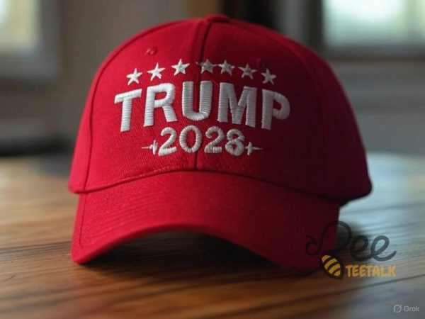 Trump 2028 embroidered hat