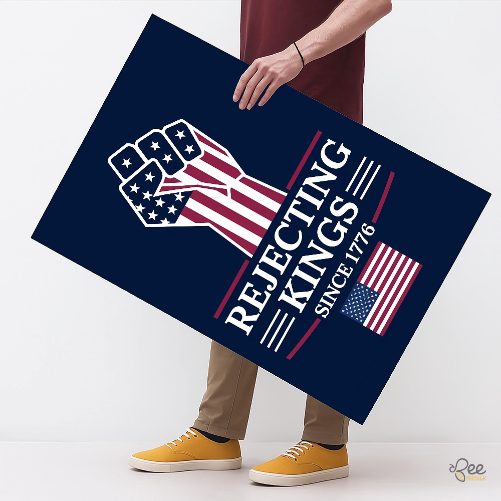 Rejecting Kings Since 1776 Protest Framed Poster Anti Trump 8 Rejecting Kings Since 1776 Protest Framed Poster Anti Trump