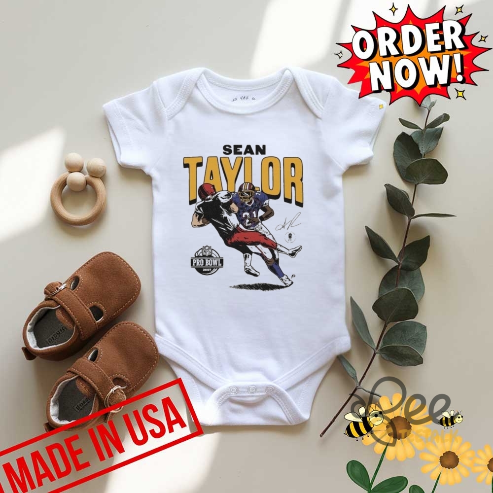 Sean Taylor Pro Bowl T Shirt Sweatshirt Hoodie 11 Sean Taylor Pro Bowl T shirt Sweatshirt Hoodie