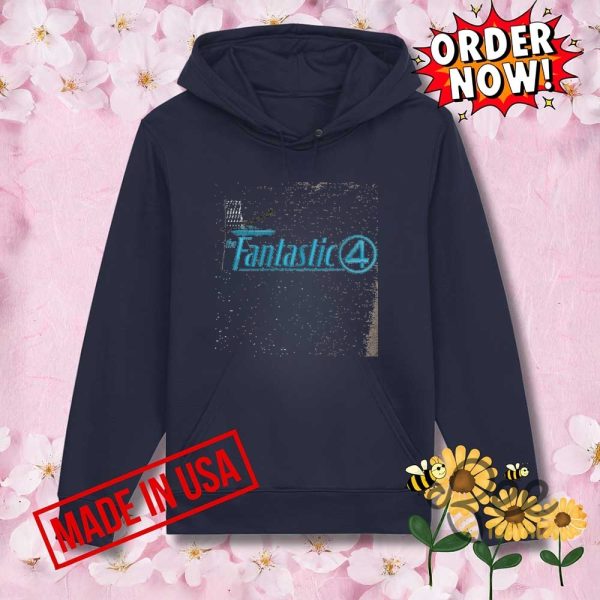Fantastic 4 comic embroidered sweatshirt t shirt hoodie