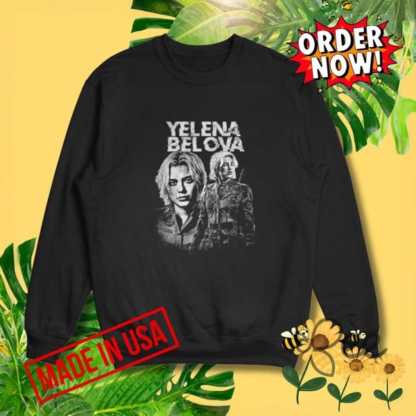 Yelena belova shirt black widow thunderbolts tee