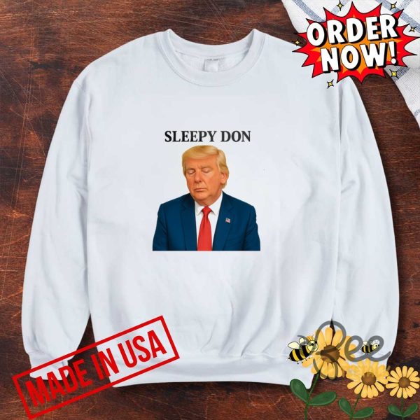 Funny sleepy don shirt donald trump sleepy joe