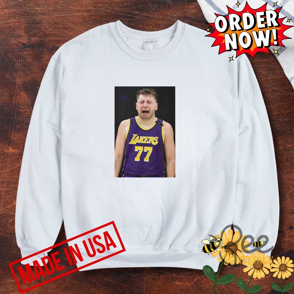 Luka Doncic Crying Shirt 9 Luka Doncic Crying Shirt