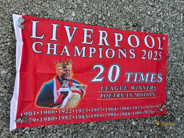 Liverpool champions winners 2025 flag