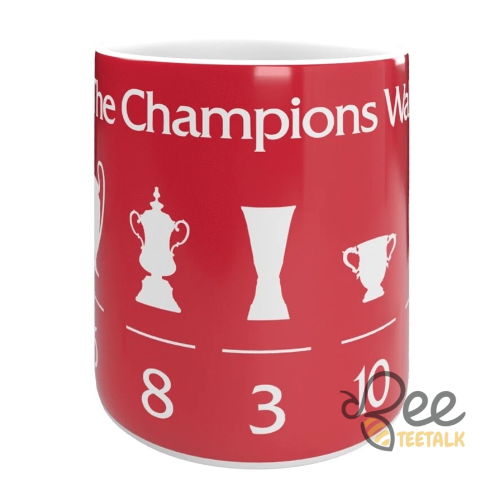 Red Liverpool The Champions Wall Cofee Mug 10 Red Liverpool The Champions Wall Cofee Mug