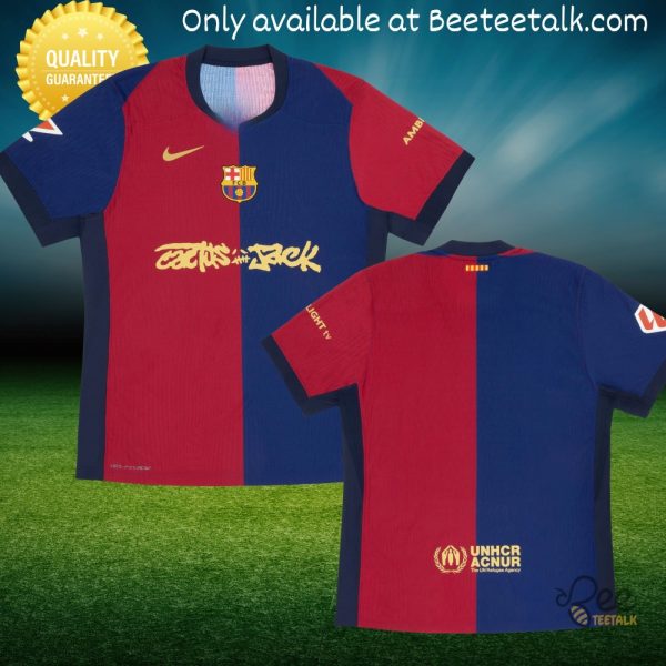 Travis scott cactus jack barcelona shirt replica